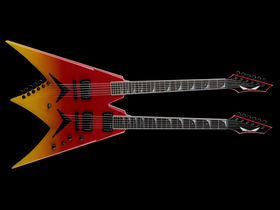 Dean debuts the USA Dave Mustaine Double Neck model